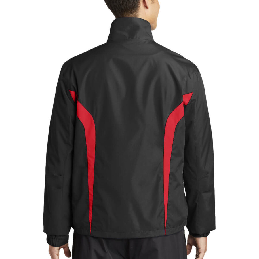 JST60-Sport-Tek® Colorblock Raglan Jacket - Image 4