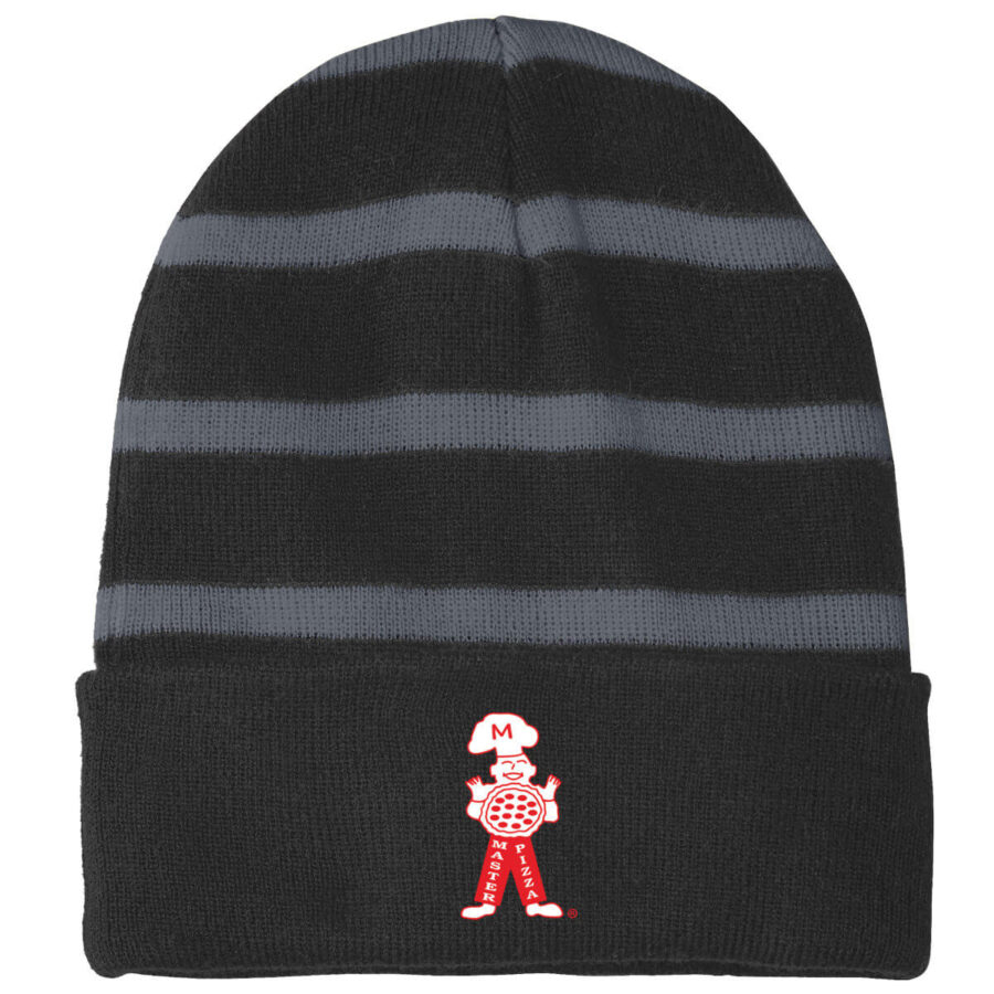 STC31-Sport-Tek® Striped Beanie with Solid Band - Image 2