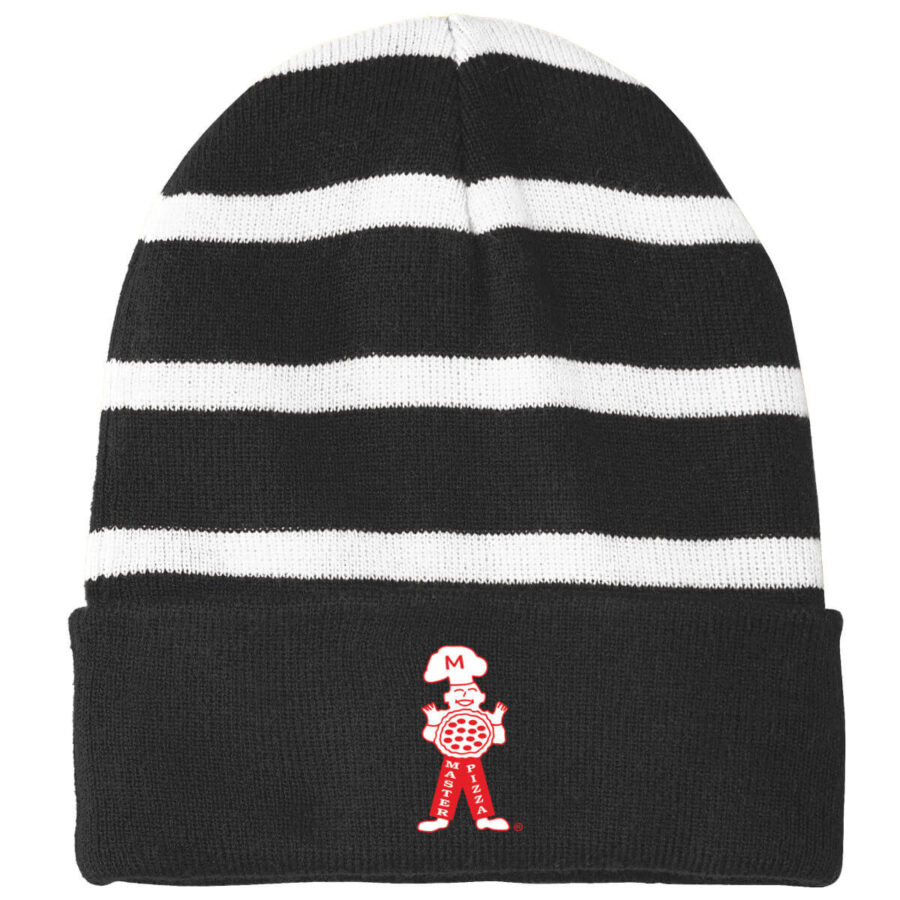 STC31-Sport-Tek® Striped Beanie with Solid Band - Image 4